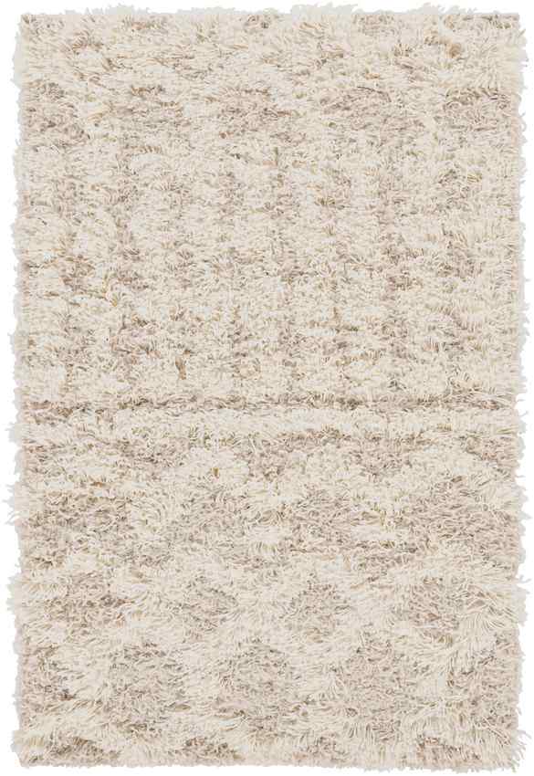 CARTER Shaggy Rug I Living Room, Bedroom I Modern Boho Area Rug, Soft Fluffy Rug, Plush Pile, Large Thick Rug, Easy Care I Ivory, Beige