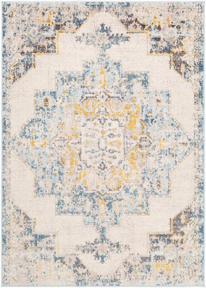 GARD Vintage Rug I Living Room, Bedroom, Dining I Traditional Oriental Boho Rug, Soft Area Rug, Short Pile I Multicolour, Grey