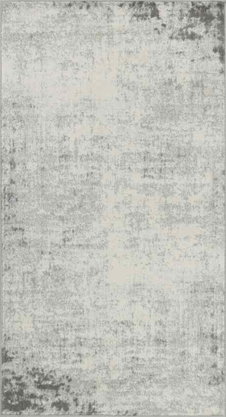 SHERBORNE Abstract Rug I Living Room, Bedroom, Hallway I Modern Marble Rug, Soft Luxurious Area Rug, Short Pile, Easy Care I White, Grey