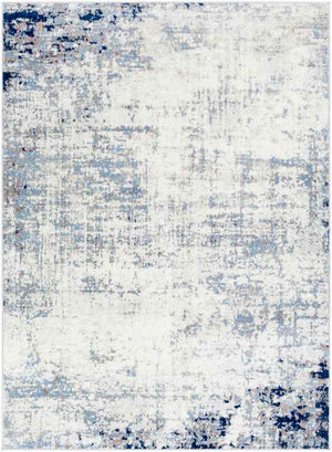 SHERBORNE Abstract Rug I Living Room, Bedroom, Dining I Modern Marble Rug, Soft Luxurious Area Rug, Short Pile, Easy Care I Grey, Blue