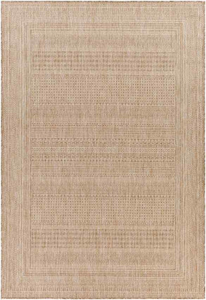 KELLOGG In- & Outdoor Jute-Look Rug I Balcony, Terrace, Kitchen, Garden I Modern Boho Rug, UV Weather Stain Resistant I Beige, Ivory