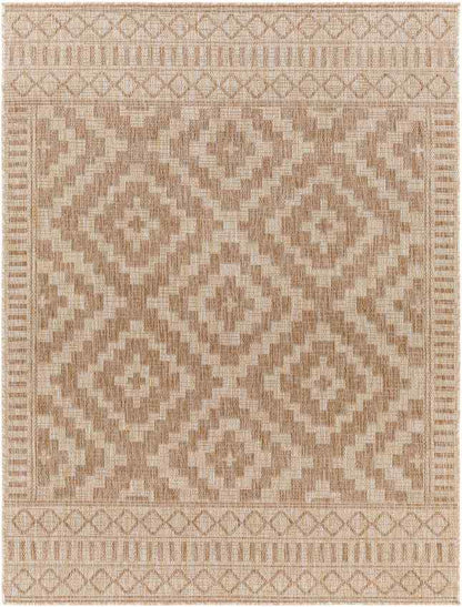 KINGSLEY In- & Outdoor Jute-Look Rug I Balcony, Terrace, Kitchen, Garden I Modern Boho Rug, UV Weather Stain Resistant I Beige, Ivory