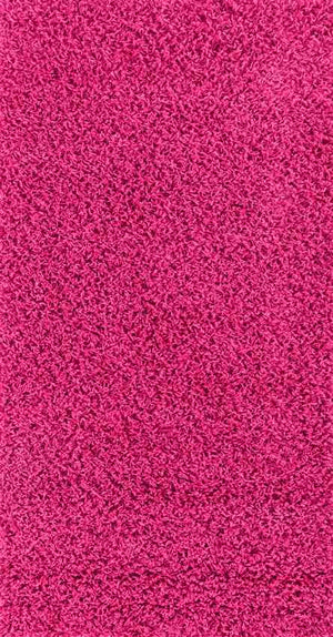 TORRIS Shaggy Rug I Living Room, Bedroom, Hallway I Modern Boho Area Rug, Soft Fluffy Rug, Plush Pile, Large Thick Rug I Fuschia