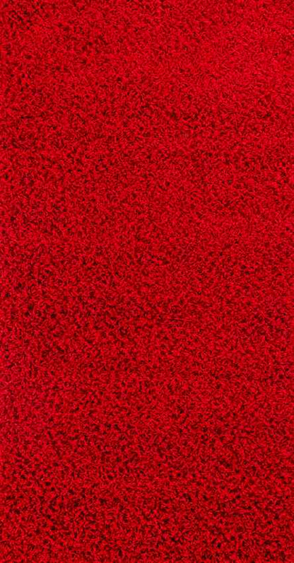 TORRIS Shaggy Rug I Living Room, Bedroom, Hallway I Modern Boho Area Rug, Soft Fluffy Rug, Plush Pile, Large Thick Rug, Easy Care I Red