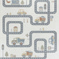 TORIN Childrens Rug I Machine Washable Area Rug for Kids Room, Nursery or Playroom I Baby Bedroom Rug for Girls or Boys I Beige, Grey