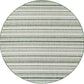 PAU In- & Outdoor Rug I Balcony, Terrace, Kitchen, Garden, Veranda, Patio I Modern Boho Rug, UV Weather Stain Resistant I Green, Ivory