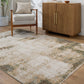 BELERE Galey Alix x Surya Abstract Modern Marble Brown Cream Area Rug