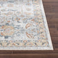 ESKRIDGE Machine Washable Traditional Boho Greyt Oatmeal Area Rug