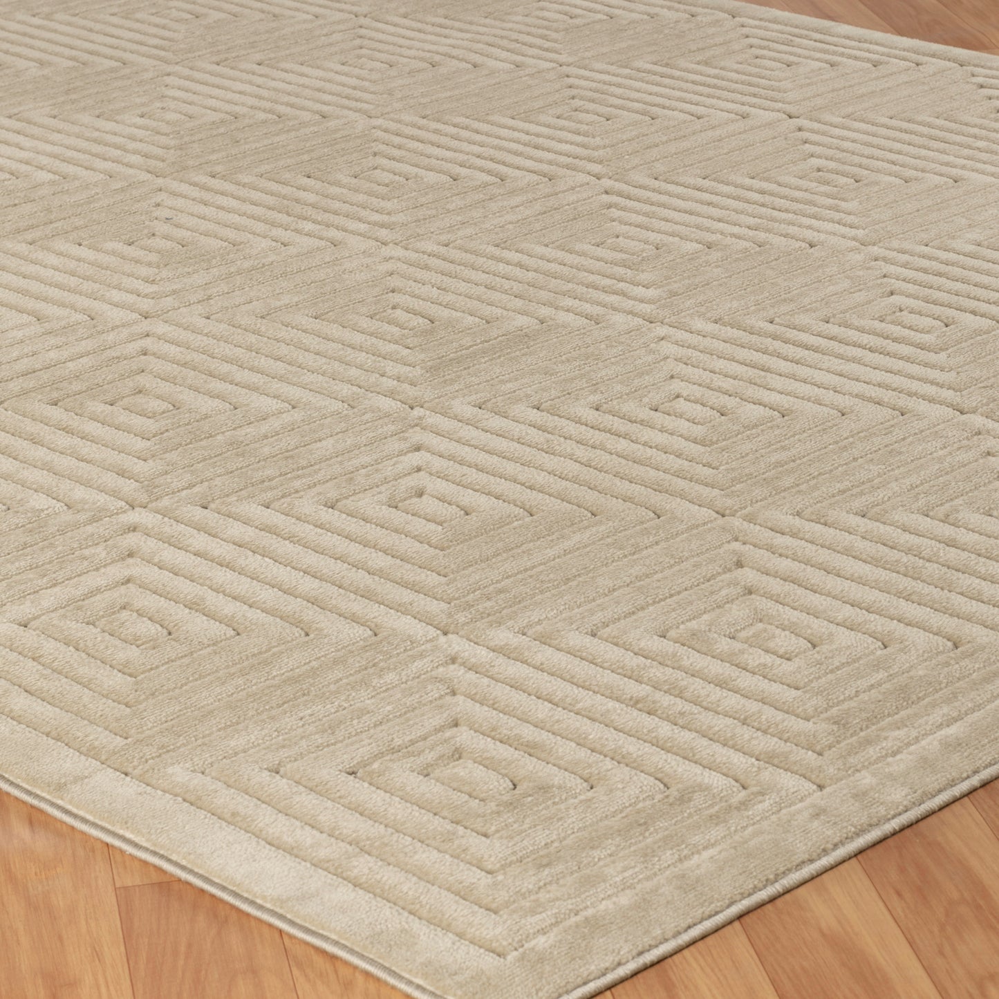 VEDA In- & Outdoor Scandi Modern Boho Beige Area Rug