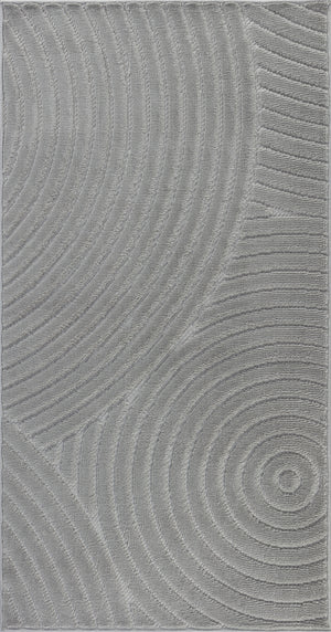 DOANLD In- & Outdoor Scandi Modern Boho Grey Area Rug