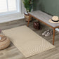 DOANLD In- & Outdoor Scandi Modern Boho Beige Area Rug