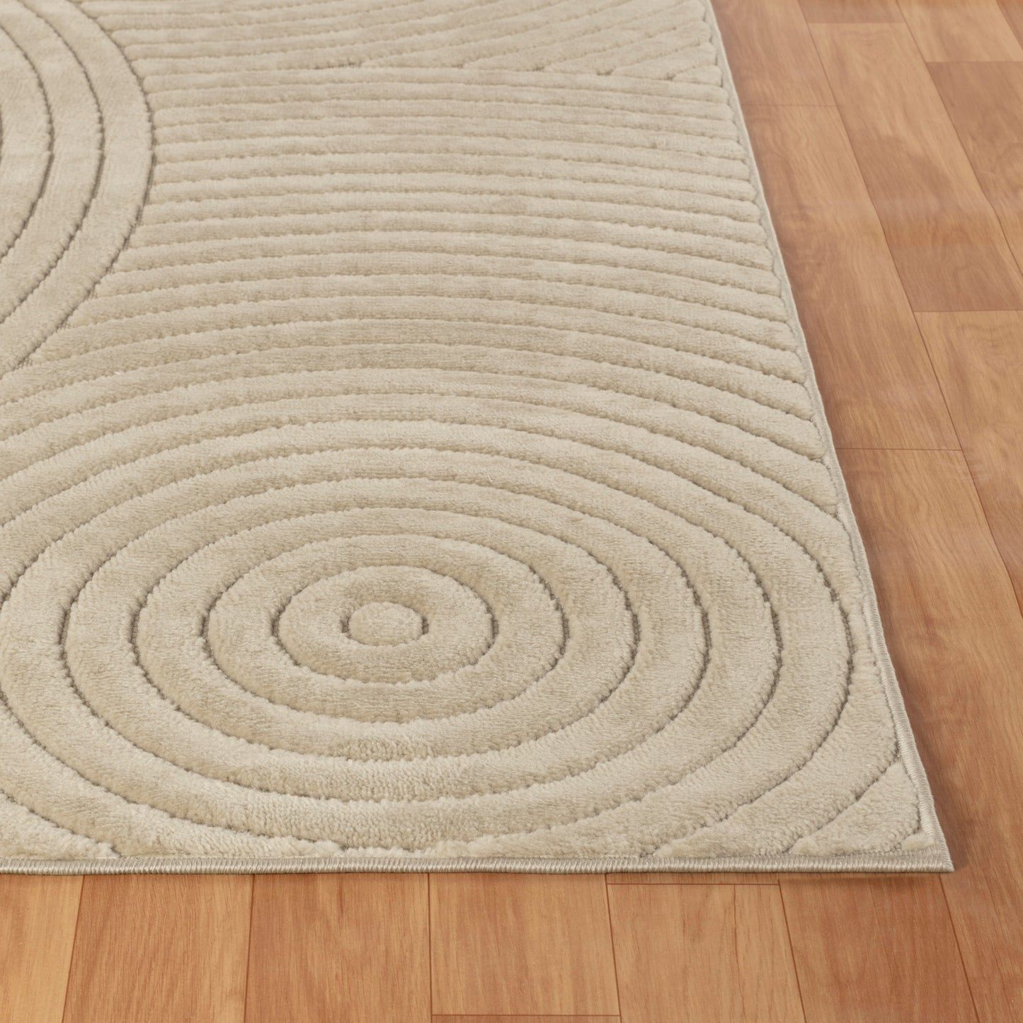 DOANLD In- & Outdoor Scandi Modern Boho Beige Area Rug