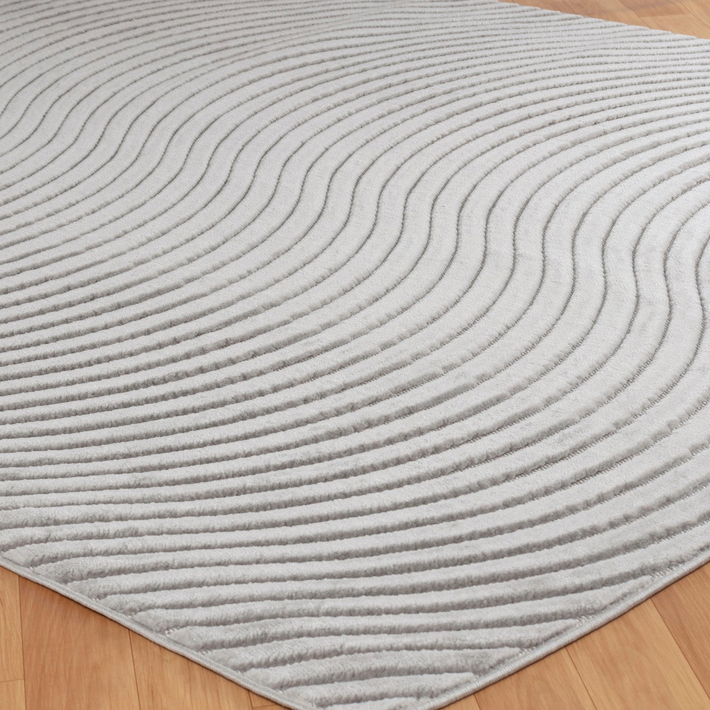 FEDRICK In- & Outdoor Scandi Modern Boho Grey Area Rug