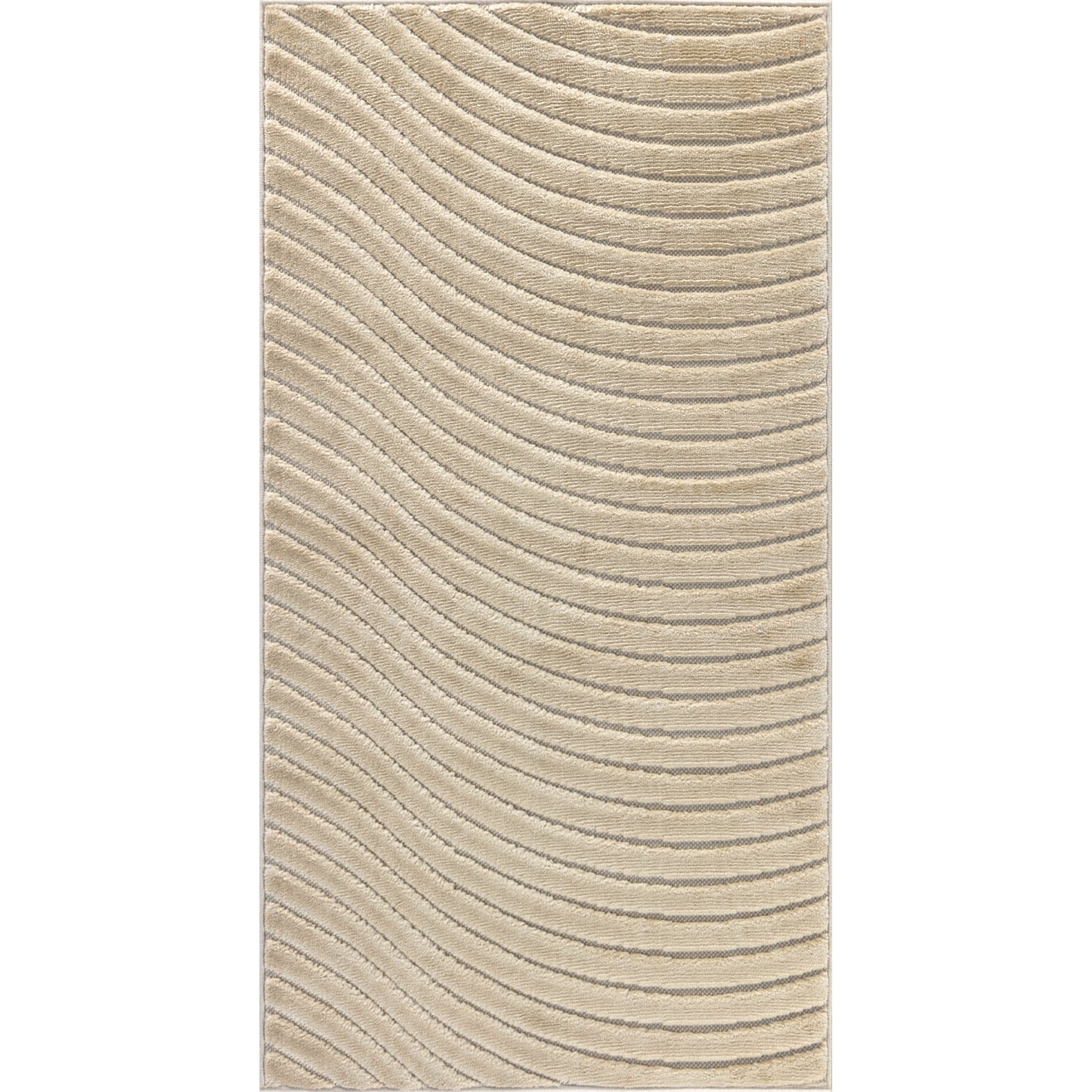 FEDRICK In- & Outdoor Scandi Modern Boho Beige Area Rug