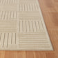 SHIAN In- & Outdoor Scandi Modern Boho Beige Area Rug