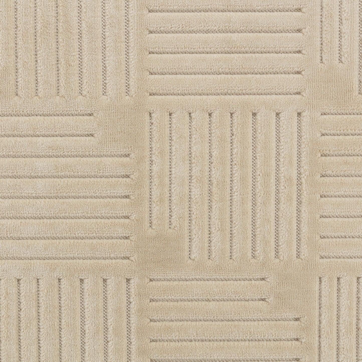 SHIAN In- & Outdoor Scandi Modern Boho Beige Area Rug