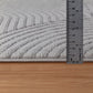 TIYA In- & Outdoor Scandi Modern Boho Grey Area Rug