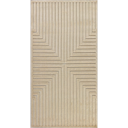 VALRIE In- & Outdoor Scandi Modern Boho Beige Area Rug