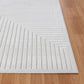 VALRIE In- & Outdoor Scandi Modern Boho White Area Rug