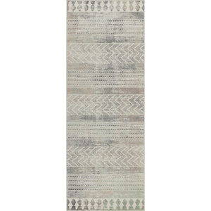 SHEPSHED Scandi Rug I Living Room, Bedroom, Hallway I Modern Durable Boho Area Rug, Soft Luxurious Rug, Short Pile I Grey, Brown, Ivory