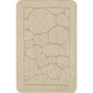 MALAK 2-Piece Machine Washable Non-Slip Light Beige Bathroom Rug Set