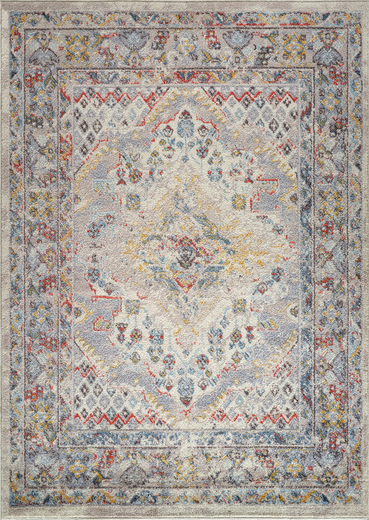 VAR Vintage Traditional Oriental Boho Taupe Area Rug