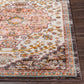 HENSBROEK Vintage Traditional Oriental Boho Brick Area Rug