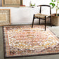 HENSBROEK Vintage Traditional Oriental Boho Brick Area Rug