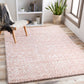 HUIZEN Shaggy Rug I Living Room, Bedroom, Hallway I Modern Boho Area Rug, Soft Fluffy Rug, Plush Pile, Large Thick Rug I Pink, Ivory