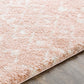 HUIZEN Shaggy Rug I Living Room, Bedroom, Hallway I Modern Boho Area Rug, Soft Fluffy Rug, Plush Pile, Large Thick Rug I Pink, Ivory