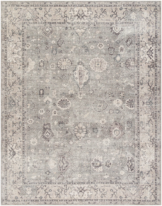 PHILIPP Becki Owens x Surya Vintage Traditional Oriental Boho  Beige Dark Brown Area Rug