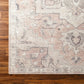 KORRINA Vintage Rug I Living Room, Bedroom, Dining I Traditional Oriental Boho Rug, Soft Area Rug, Short Pile, Easy Care I Tan, Grey