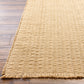 ARIADNE Jute Rug I Living Rom, Bedroom, Hallway I Modern Boho Rug, Natural Fibers, Rustic Durable Area Rug, Easy Care I Light Brown