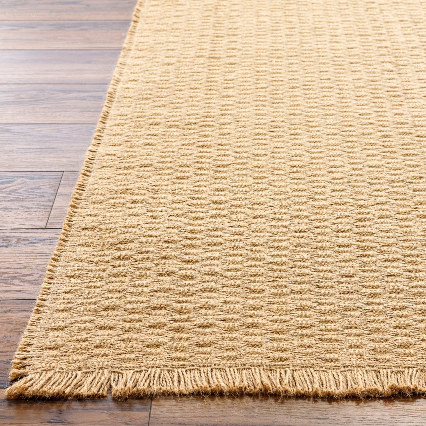 ARIADNE Jute Rug I Living Rom, Bedroom, Hallway I Modern Boho Rug, Natural Fibers, Rustic Durable Area Rug, Easy Care I Light Brown