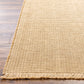 HENDY Jute Rug I Living Rom, Bedroom, Hallway I Modern Boho Rug, Natural Fibers, Rustic Durable Area Rug, Easy Care I Light Brown