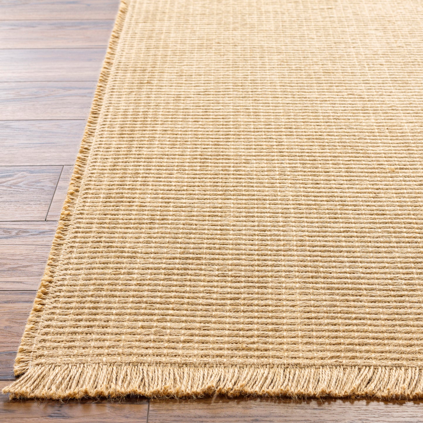 HENDY Jute Rug I Living Rom, Bedroom, Hallway I Modern Boho Rug, Natural Fibers, Rustic Durable Area Rug, Easy Care I Light Brown