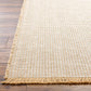 HENDY Jute Rug I Living Rom, Bedroom, Hallway I Modern Boho Rug, Natural Fibers, Rustic Durable Area Rug, Easy Care I Light Brown, Taupe