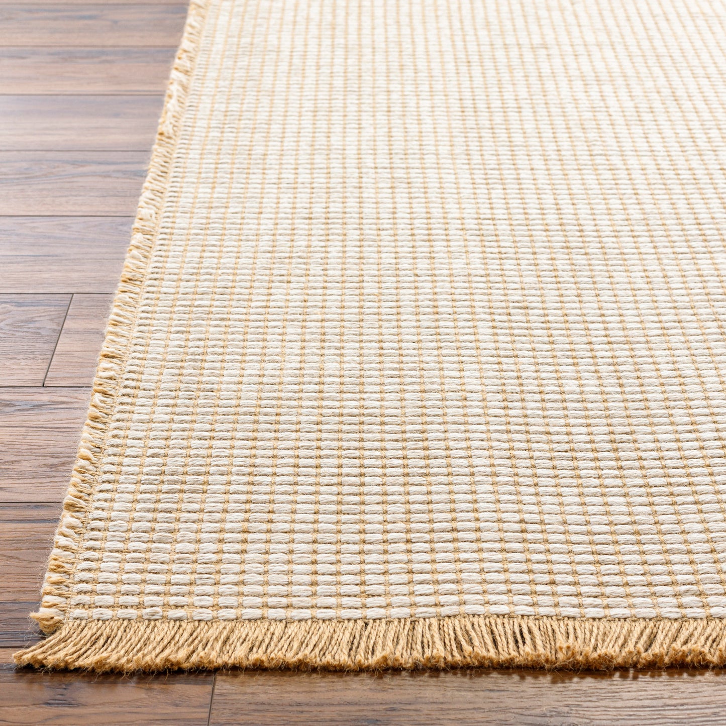 HENDY Jute Rug I Living Rom, Bedroom, Hallway I Modern Boho Rug, Natural Fibers, Rustic Durable Area Rug, Easy Care I Light Brown, Taupe