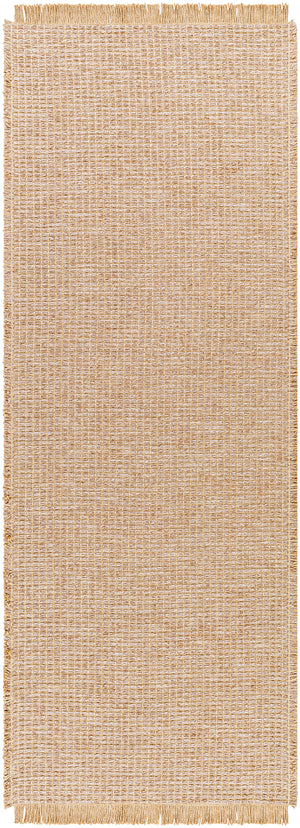 HENDY Jute Rug I Living Rom, Bedroom, Hallway I Modern Boho Rug, Natural Fibers, Rustic Durable Area Rug, Easy Care I Light Brown, Tan