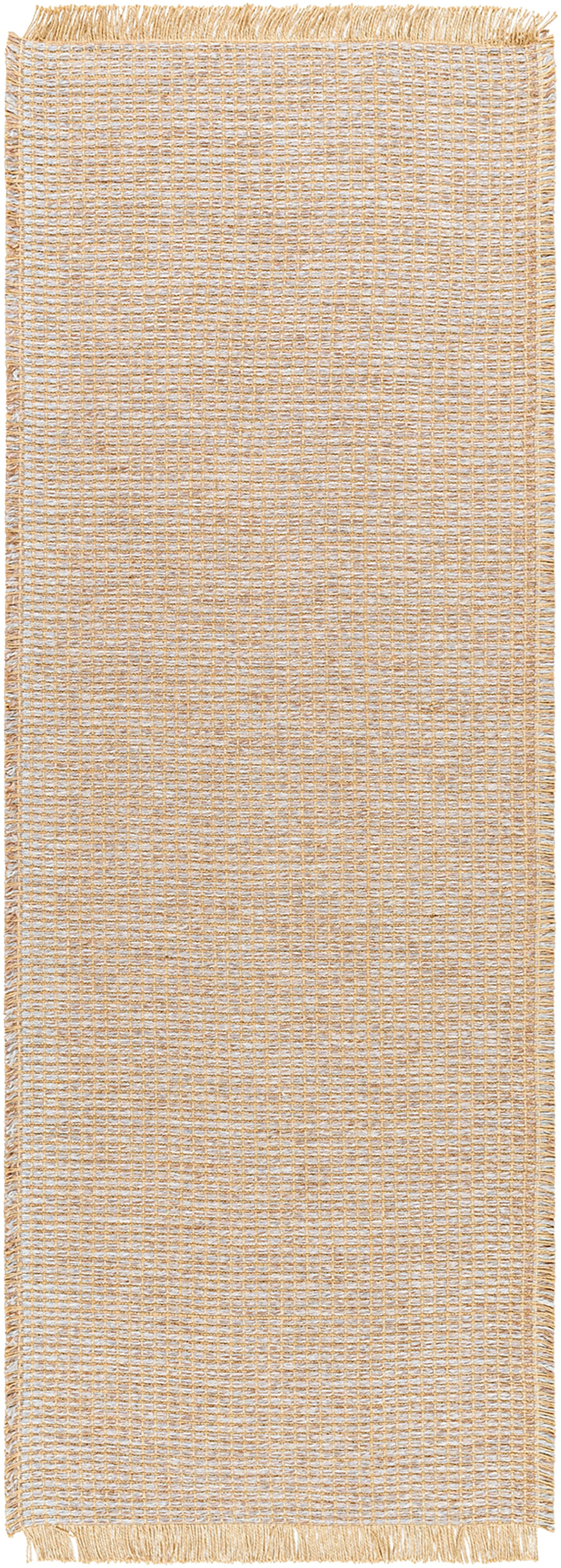 HENDY Jute Rug I Living Rom, Bedroom, Hallway I Modern Boho Rug, Natural Fibers, Rustic, Durable, Easy Care I Light Brown, Tan, Grey