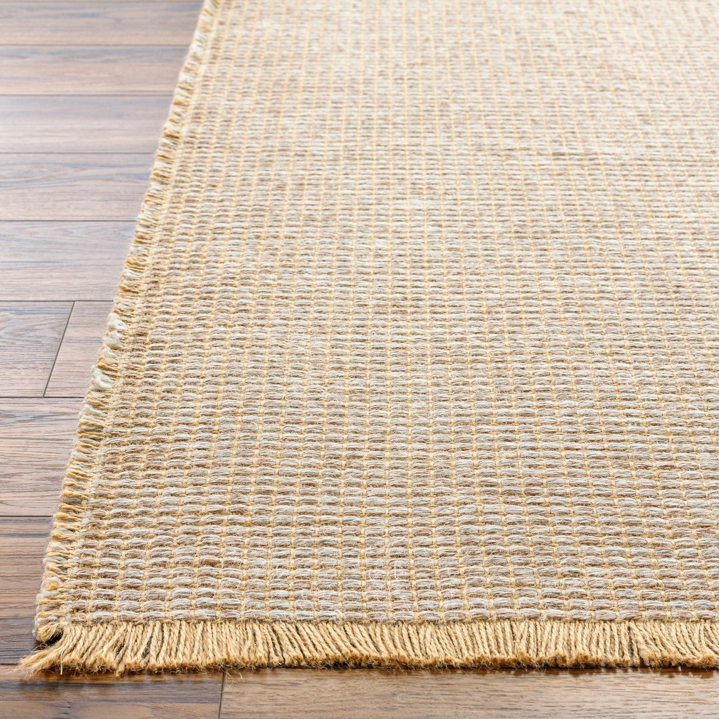 HENDY Jute Rug I Living Rom, Bedroom, Hallway I Modern Boho Rug, Natural Fibers, Rustic, Durable, Easy Care I Light Brown, Tan, Grey