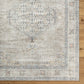 JAMESA Vintage Rug I Living Room, Bedroom, Dining I Traditional Oriental Boho Rug, Soft Area Rug, Short Pile, Easy Care I Grey, Brown