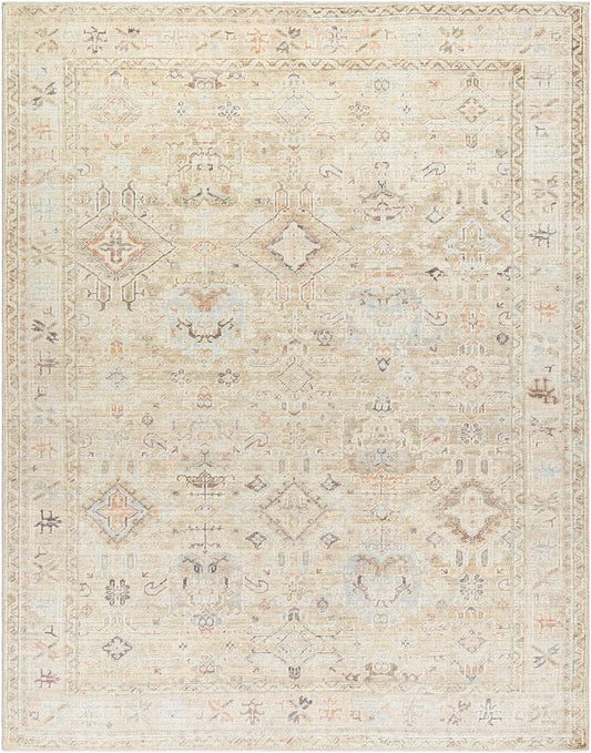 CRYSTALL Becki Owens x Surya Vintage Traditional Oriental Boho Medium Brown Area Rug