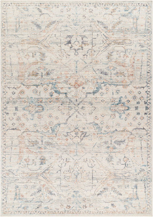 GATLIN Becki Owens x Surya Vintage Traditional Oriental Boho Cream Area Rug