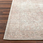 KOLE Vintage Rug I Living Room, Bedroom, Dining I Traditional Oriental Boho Rug, Soft Area Rug, Short Pile, Easy Care I Brown, Ivory