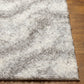 BOYDEN Shaggy Rug I Living Room, Bedroom I Modern Boho Area Rug, Soft Fluffy Rug, Plush Pile, Large Thick Rug, Easy Care I Ivory, Grey