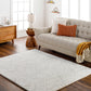 BROOKE Shaggy Rug I Living Room, Bedroom I Modern Boho Area Rug, Soft Fluffy Rug, Plush Pile, Large Thick Rug, Easy Care I Ivory, Beige