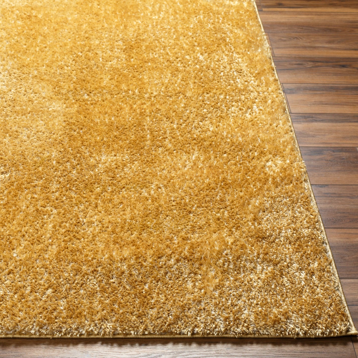 BOXHOLM Shaggy Rug I Living Room, Bedroom I Modern Boho Area Rug, Soft Fluffy Rug, Plush Pile, Large Thick Rug, Easy Care I Yellow