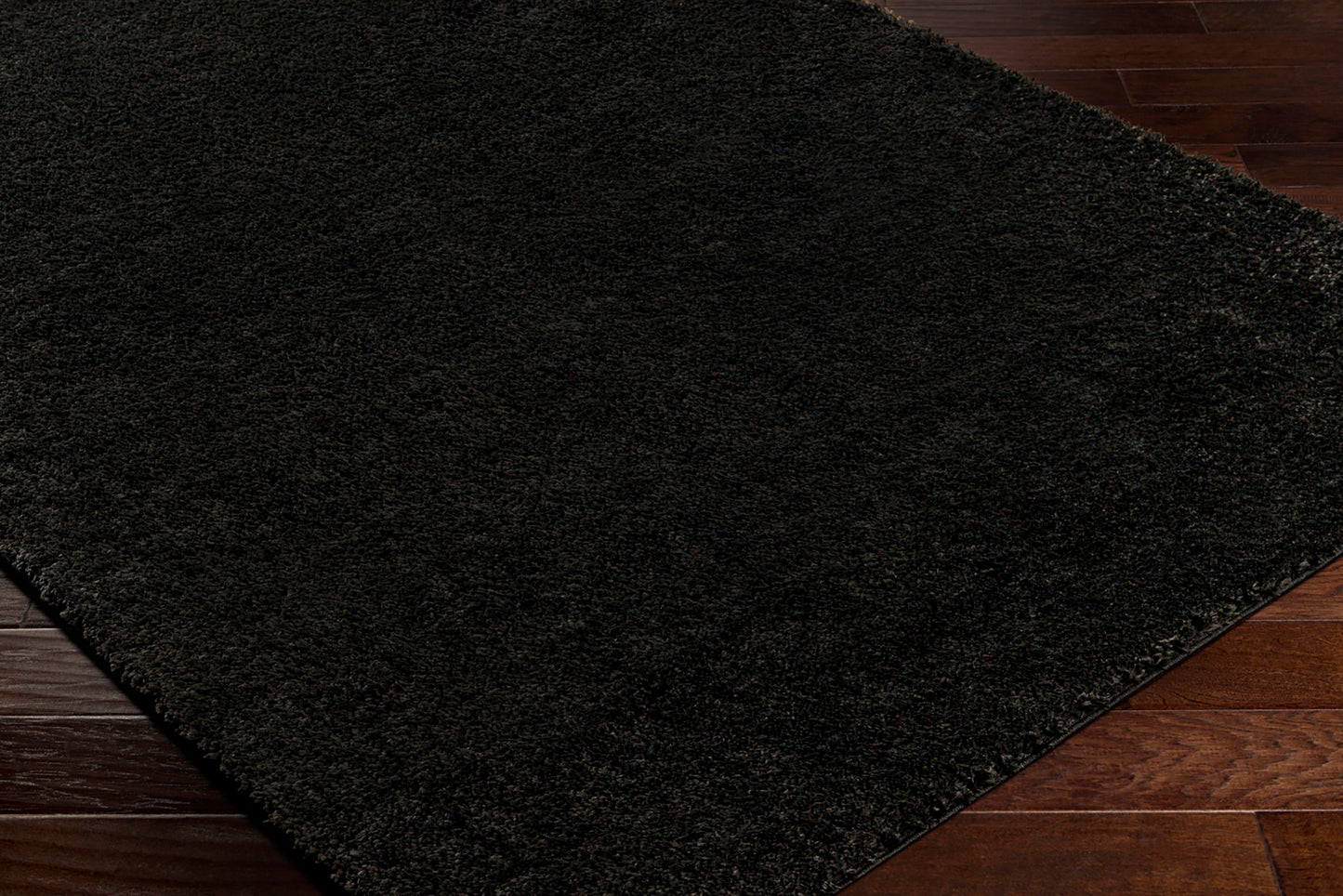 BOXHOLM Shaggy Rug I Living Room, Bedroom I Modern Boho Area Rug, Soft Fluffy Rug, Plush Pile, Large Thick Rug, Easy Care I Black