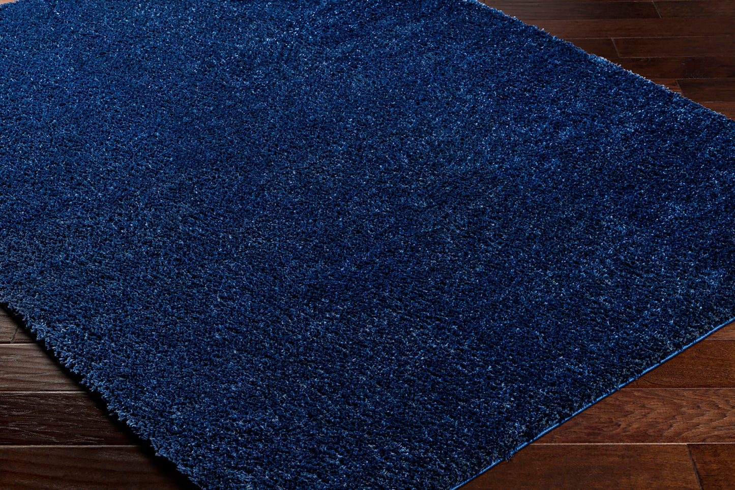 BOXHOLM Shaggy Rug I Living Room, Bedroom I Modern Boho Area Rug, Soft Fluffy Rug, Plush Pile, Large Thick Rug, Easy Care I Dark Blue